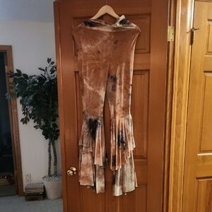 Tie-Dye Wide Leg Pants